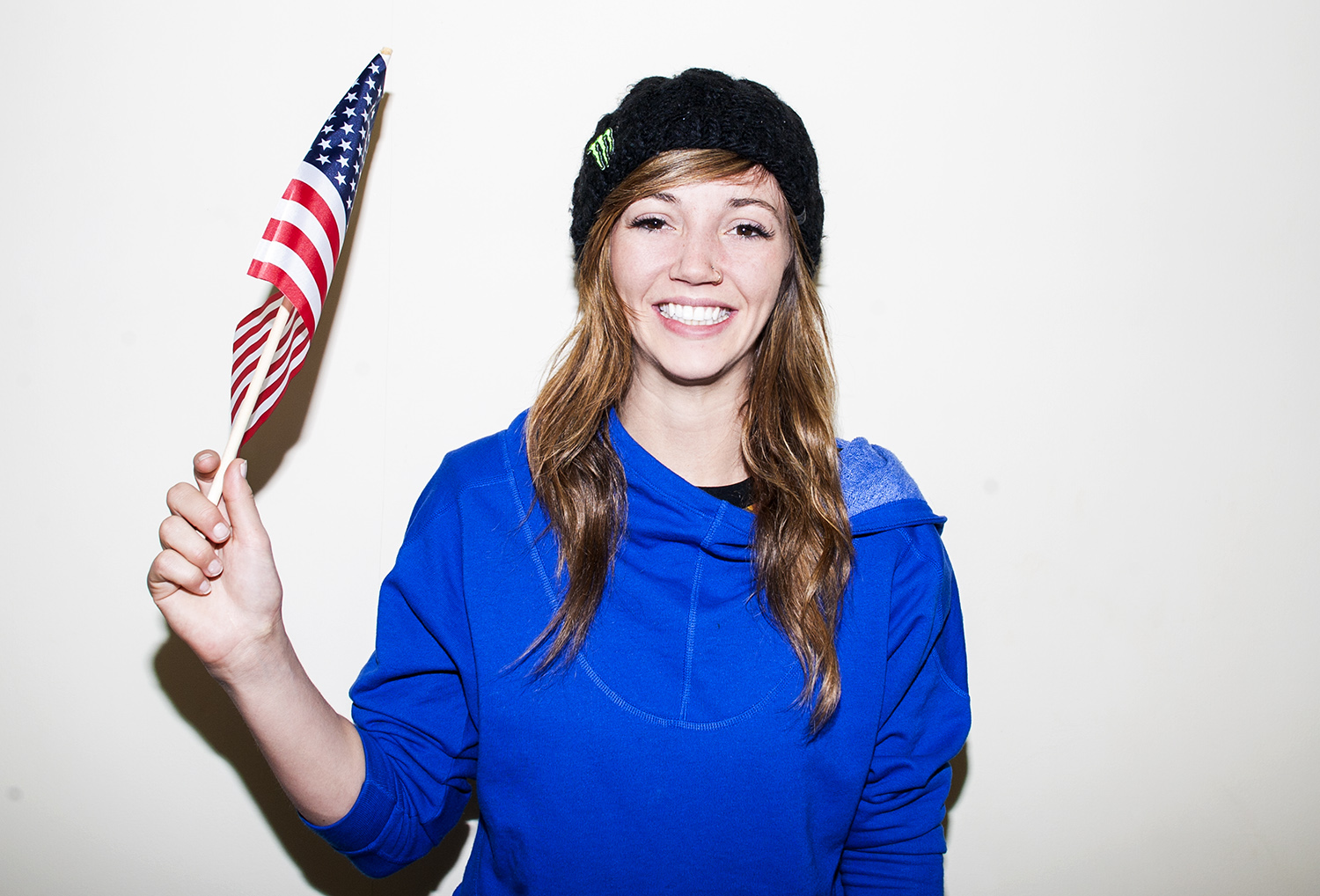 Halfpipe gold medalist and all around great person Kaitlyn Farrington sat d...
