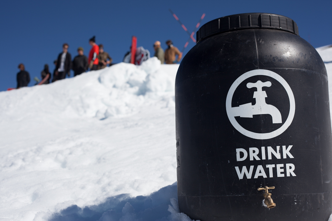Drink Water Rat Race 2014 snowboarding Austin Smith Bryan Fox