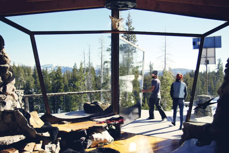 Mike Basich Snowboarder Tiny House