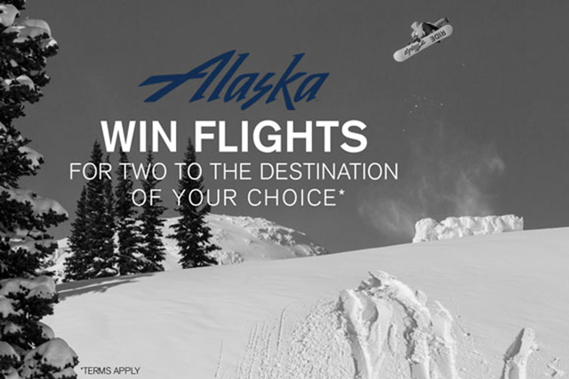 Ride Alaska Airlines Giveaway