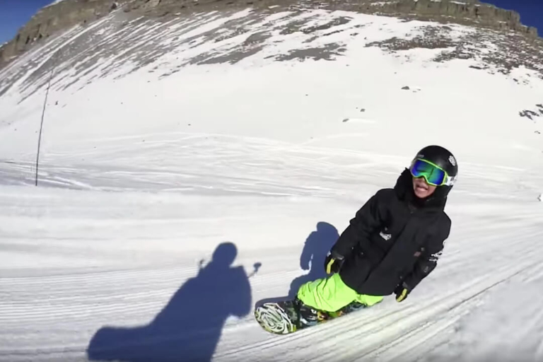 Nico Bondi 6-year-old snowboarder