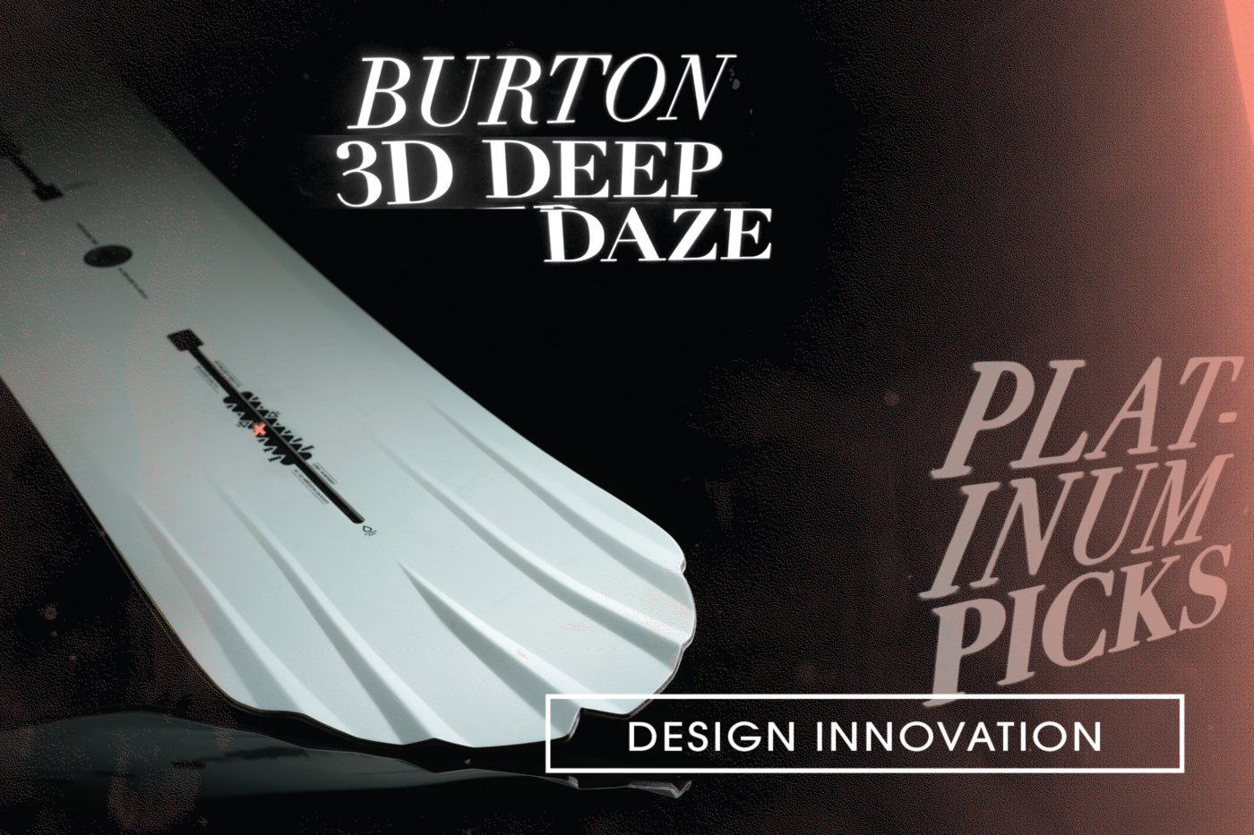 Burton 3D Deep Daze Powder Snowboard
