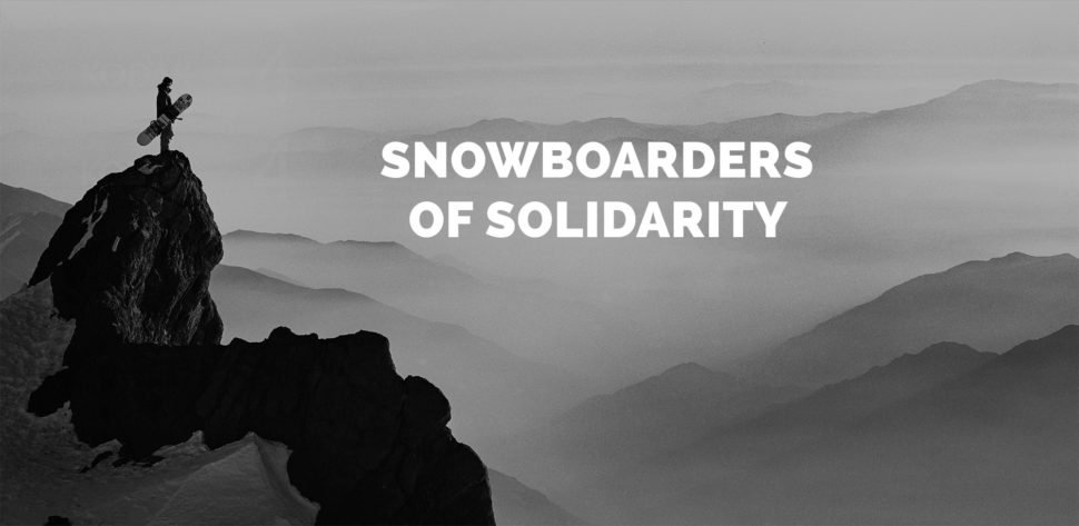 Victor Daviet Launches Snowboarders of Solidarity to Help Afghan Refugees
