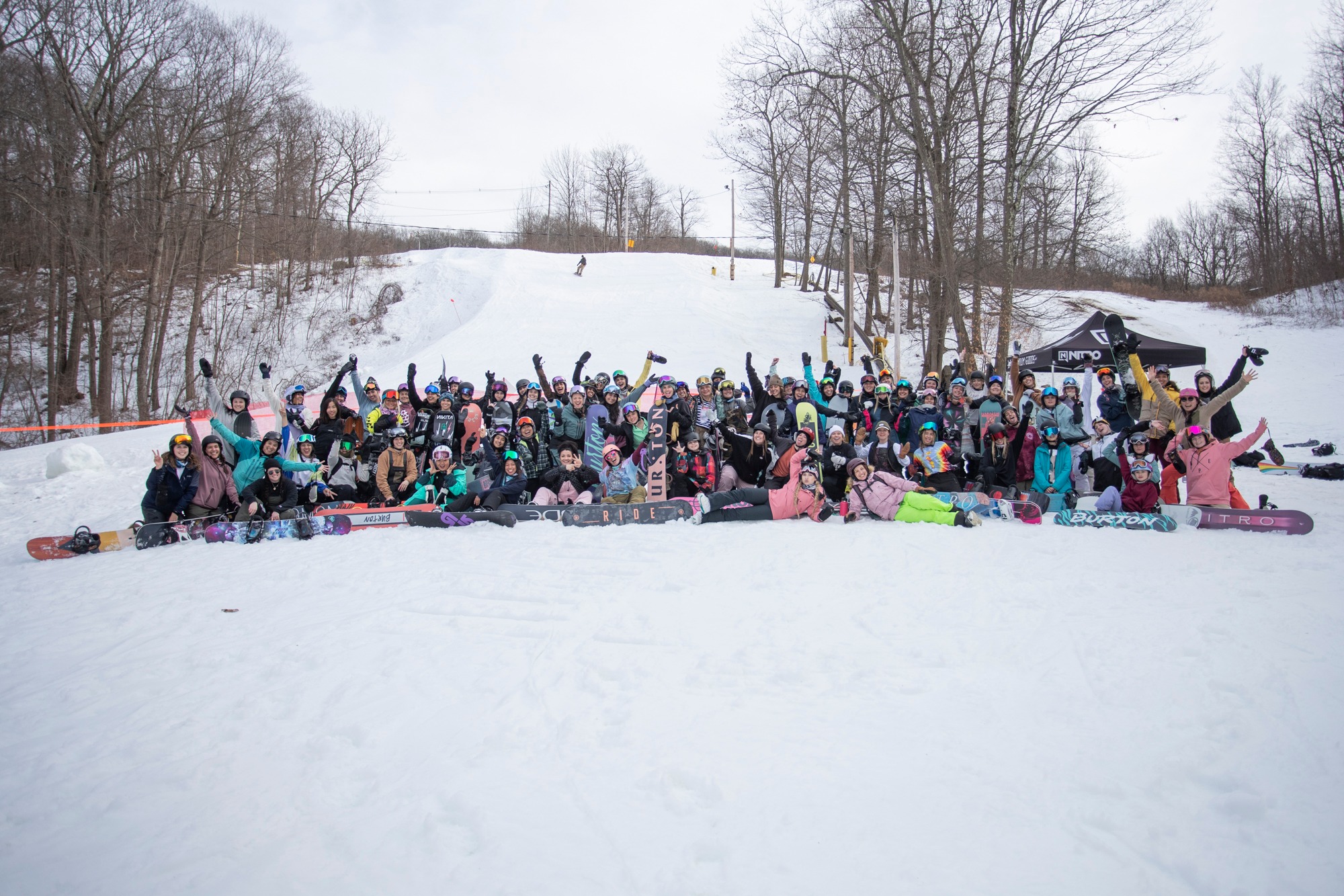 BTBounds Women's Snowboard Camp at Mountain Creek