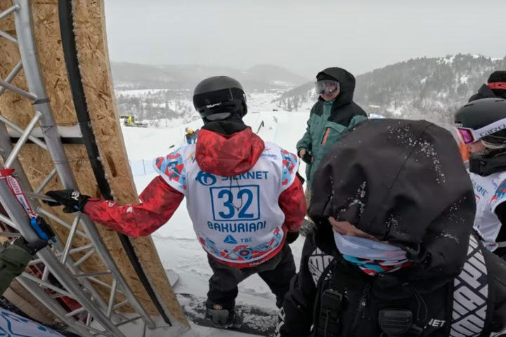 Georgia Contest Snowboarding World Champ Slopestlye
