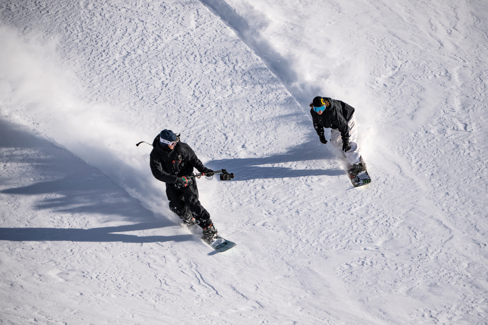 Judd and Gimbal God Snowboarding Movie