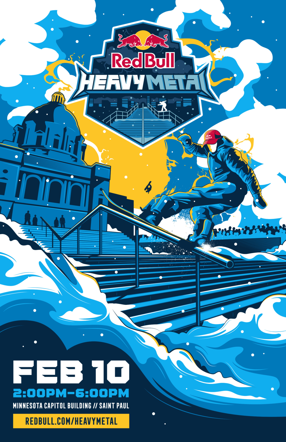 Red Bull Heavy Metal Returns to Minnesota for 2024 Snowboard Magazine